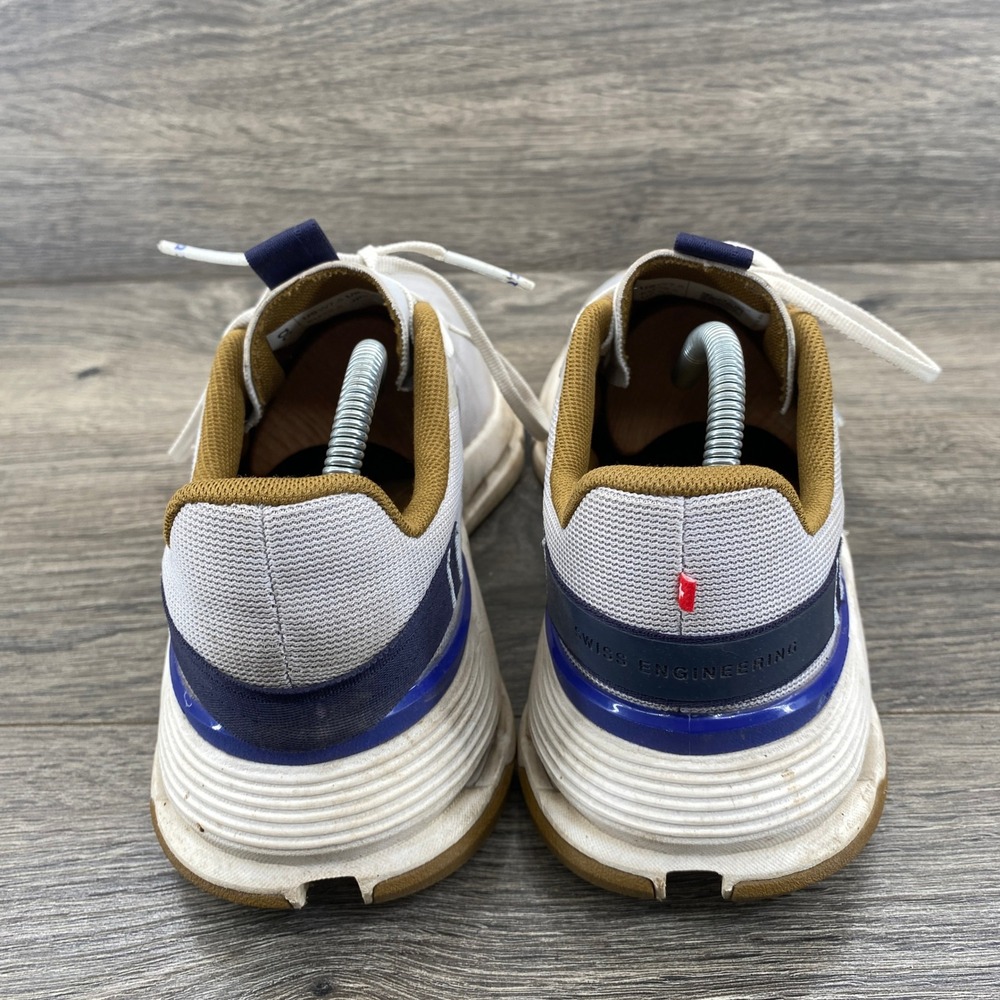 On Running Cloudnova 4 Womens 7.5 Grey Navy Running Shoes - Picture 6 of 10